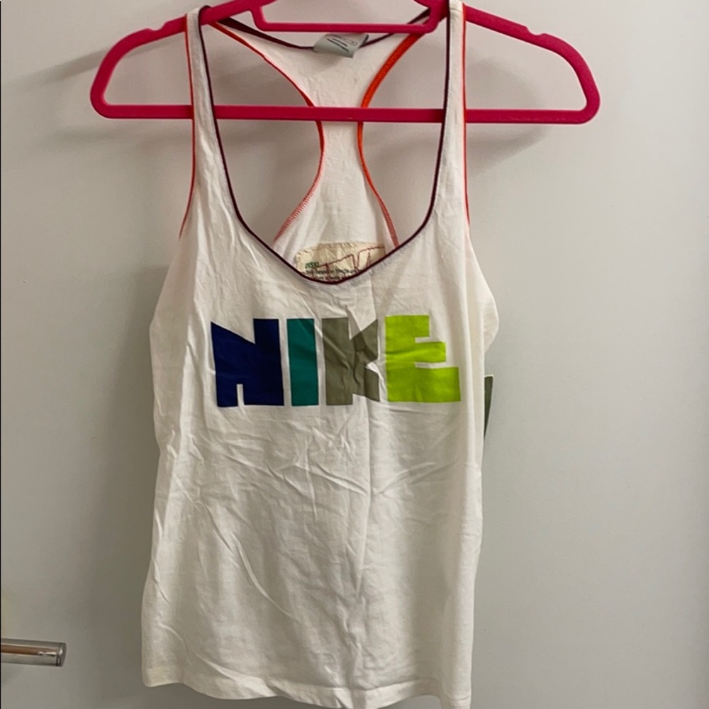 Nike White Tank Top